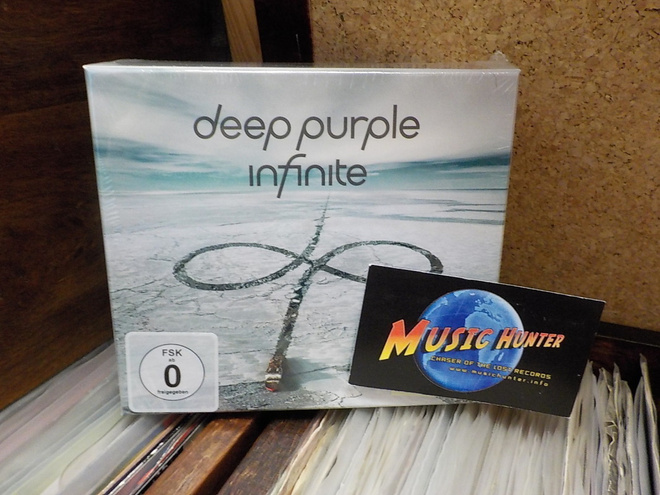 DEEP PURPLE - INFINITE UUSI CD + DVD + PAITA BOKSI