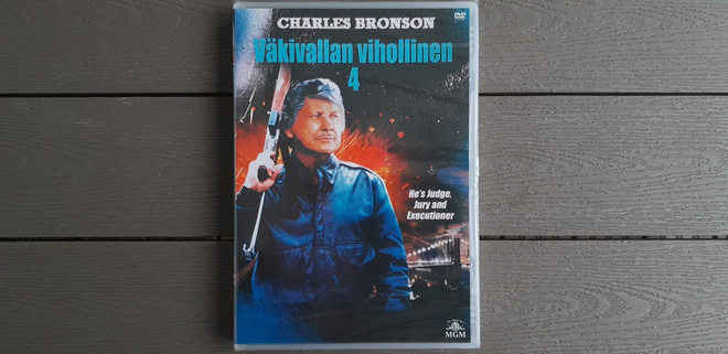 DVD: Väkivallan Vihollinen 4 (Charles Bronson 1987/2013) UUS