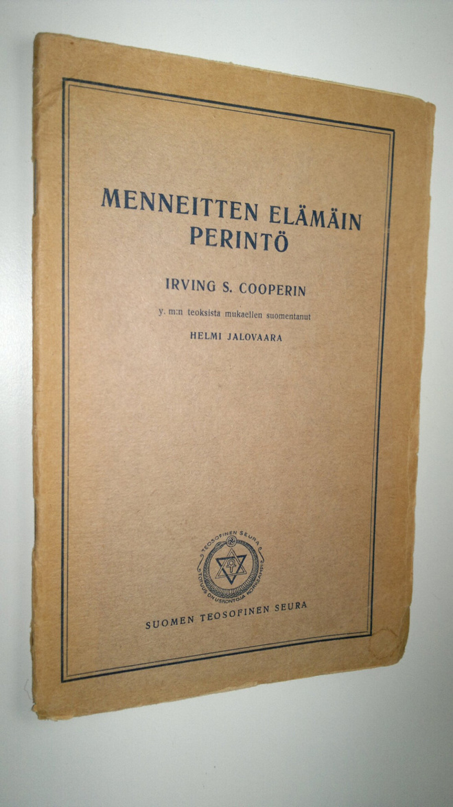Irving S. Cooper : Menneitten elämäin perintö