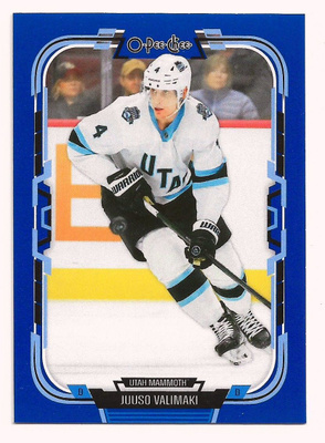 2025-26 O-Pee-Chee Blue #125 Juuso Välimäki