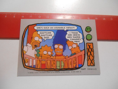 K16 Topps Simpsons purkkakuva #37