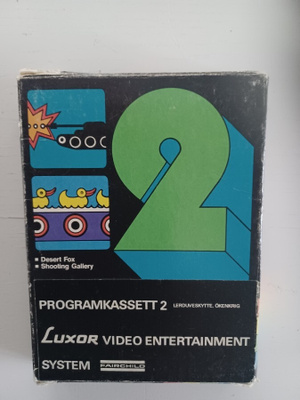 Fairchild Channel F - Videocart 2 ( CIB )