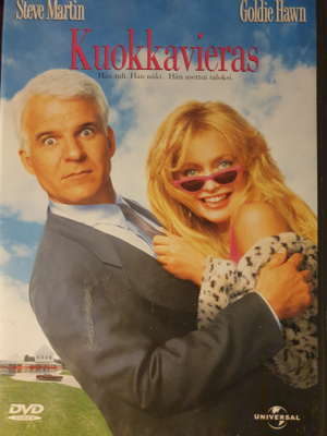 Kuokkavieras DVD (Steve Martin & Goldie Hawn)