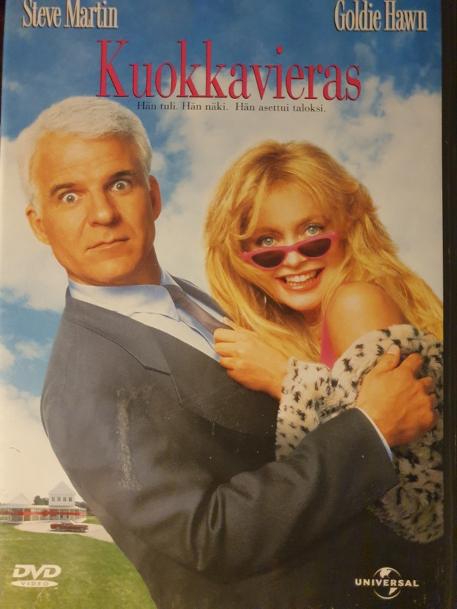 Kuokkavieras DVD (Steve Martin & Goldie Hawn)