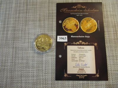 Mannerheim -linja 1920- 1940 mitali