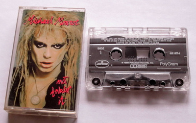 MICHAEL MONROE Not Fakin It 1989 C-KASETTI