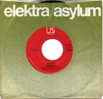 SUZI LANE: Harmony / Givin' It Up  7"kk