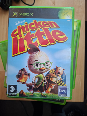 XBOX Chicken Little + kotelo + ohjeet