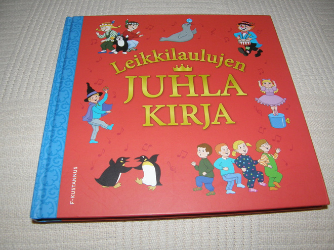 Pyötsiä (toim.) Leikkilaulujen juhlakirja  -sid