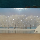 Kaunis valotaulu talvimetsä panoraama - pikkukuva 1
