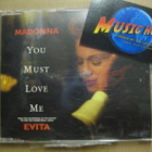 MADONNA - YOU MUST LOVE ME SAKSA PAINOS CDS - pikkukuva 1