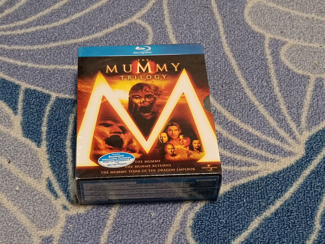 The Mummy Trilogy Blu-Ray Uusi