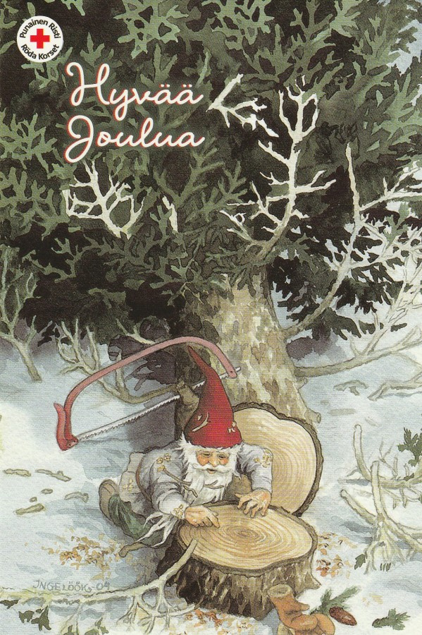 INGE LÖÖK - TONTTU TUTKII VUOSIRENKAITA - 2