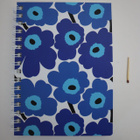 MARIMEKKO sininen unikko muistikirja - pikkukuva 1