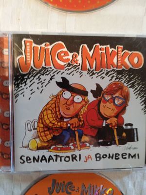 CD- LEVY : JUICE & MIKKO : SENAATTORI & BOHEEMI