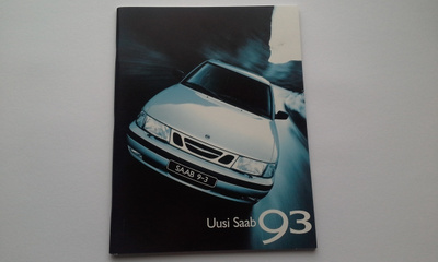 Saab 93 esite Oy Saab-Auto Oy 1997 52 sivua Saab 9-3