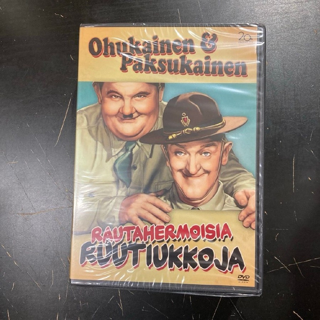Ohukainen ja Paksukainen - Rautahermoisia DVD (UUSI)