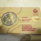 2022 san marino CoinCard 2 euro - pikkukuva 2