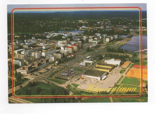 HÄMEENLINNA: Ilmakuva Anttilan (Raketti) tavaratalo