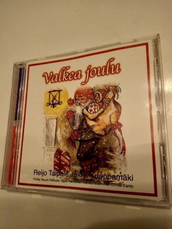 CD Valkea Joulu - kokoelma joululauluja ( Sis.postikulut )