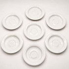 Arabia Arctica kahvilautaset 13,5 cm – 7 kpl - pikkukuva 1