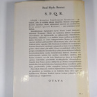 Paul H. Bonner : S.P.Q.R. : romaani nykypäivien Roomasta - pikkukuva 2