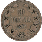 10 Penniä 1876 - pikkukuva 1