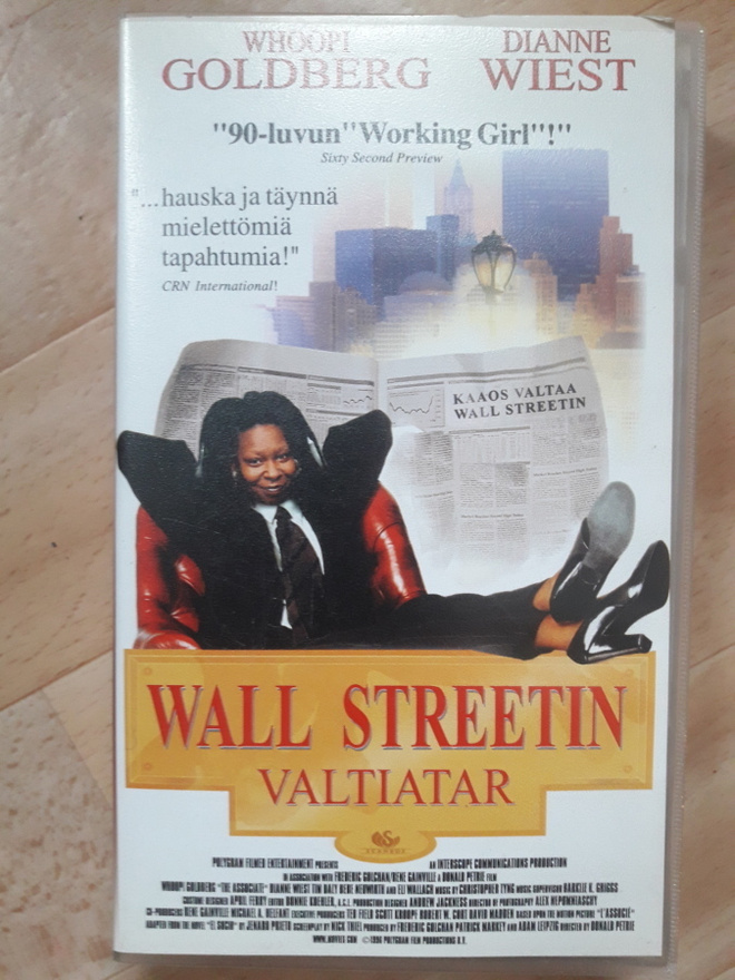 Wall Streetin Valtiatar (1996) VHS