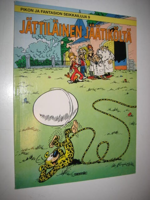 Piko ja Fantasio 9 : Jättiläinen jäätiköltä - Nid 2p