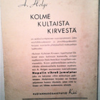 A.Holge: Kolme kultaista kirvestä, v. 1945 - pikkukuva 5