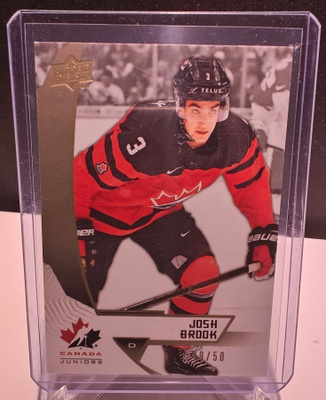 Josh Brook /50 - Midnight - Team Canada Juniors