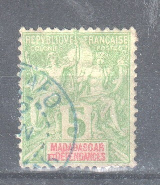 Madagascar 1896 5 C