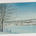 FDC 1989 joulukortti 1,90 mk merkillä + Lo Marianham - pikkukuva 1