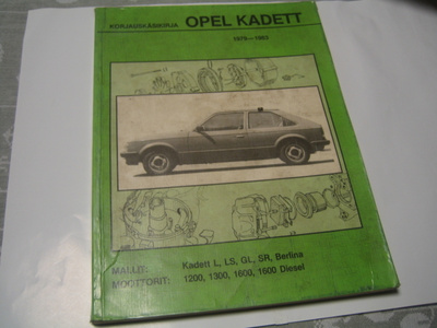 Korjauskäsikirja Opel Kadett 1979-1983