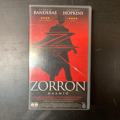 Zorron naamio VHS