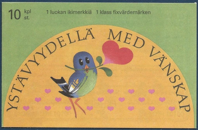 Postimerkkivihko V18 (1993) Ystävyydellä