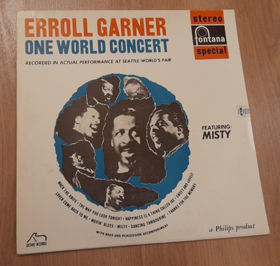ERROLL GARNER One world concert 701 540 WPY 1963