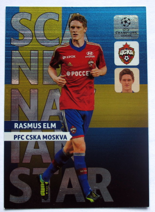 Rasmus Elm Scandinavian Stars 2013-14 Panini Adrenalyn XL