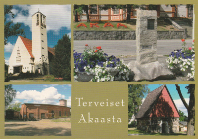 KIRKKOKORTTI - VIIALAN KIRKKO - 1