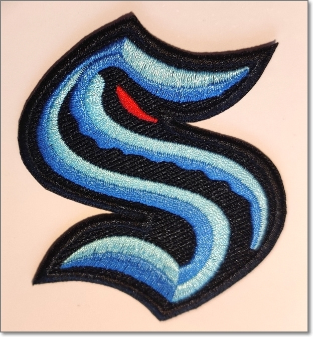 NHL - Seattle Kraken -kangasmerkki / hihamerkki