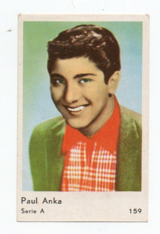 Purkkakuva Hellas Serie a n:o 159 PAUL ANKA