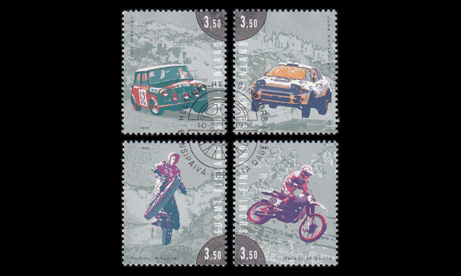1293-6 o Finlandia 95 moottoriurheilu EPL (1995)