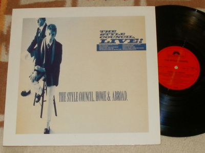 THE STYLE COUNCIL ~ Home And Abroad Live! ~ LP Paul Weller