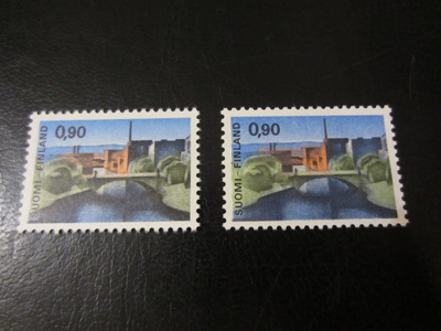 M63 0,90 mk Hämeensilta molemmat värit **