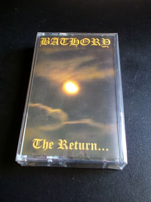 BATHORY The Return... KASETTI 1985/2022 UUSI*MINT