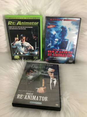 3 X RE-ANIMATOR (1. 2DVD,BRIDE OF...,BEYOND...)