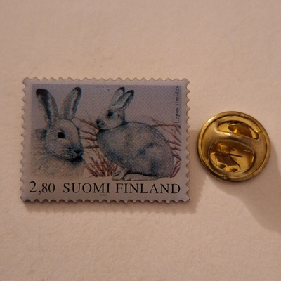 POSTIMERKKI PINSSI