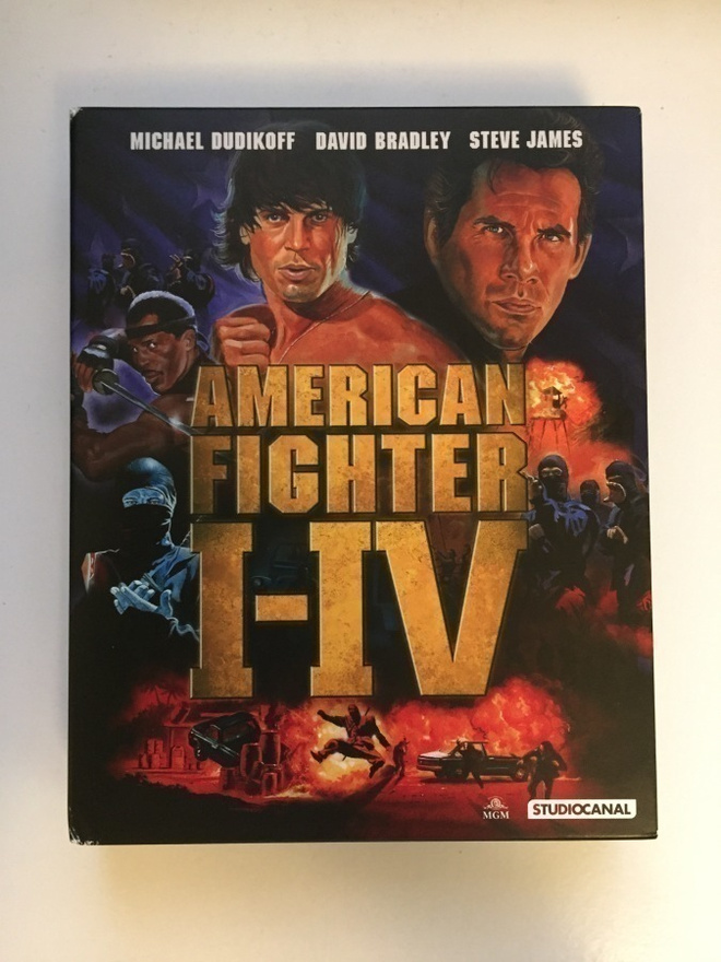 Amerikan ninja 1-4 (4 Blu-ray) Leikkaamaton!