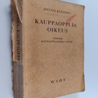Huugo Raninen : Kauppaoppi ja -oikeus : Oppikirja kauppao... - pikkukuva 1