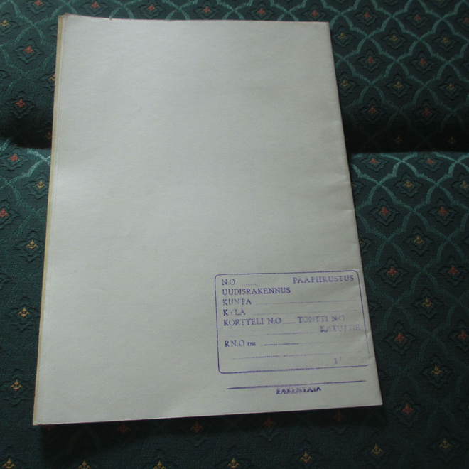 tyyppitalo a12 1959 paperikopiot a3